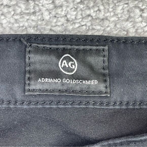 AG Adriano Goldschmied Pants Women's 27 Black Skinny Low Rise Stretch Prima - Picture 5 of 13